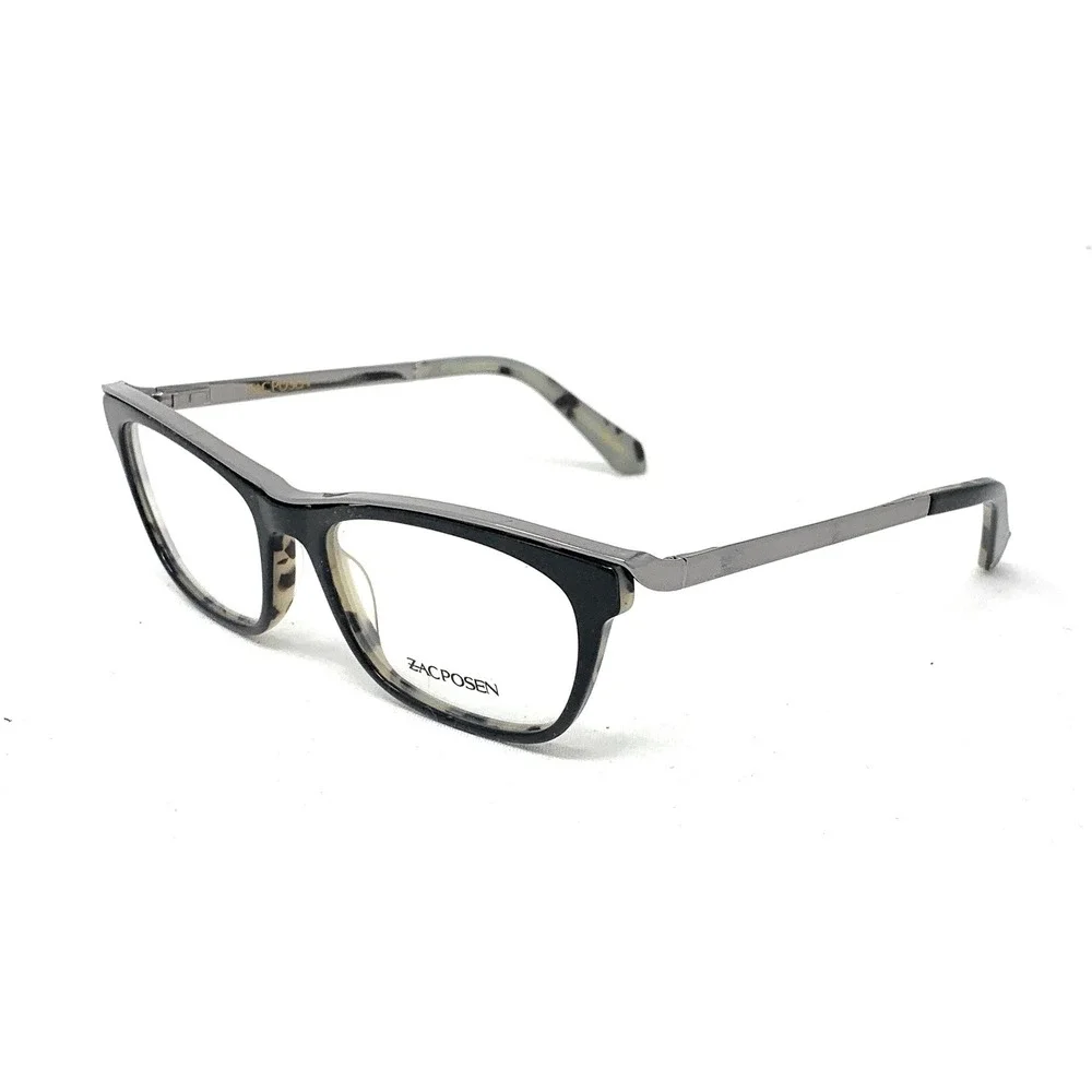New ZAC POSEN Women's Eyeglasses Frames Irina SM Smoke 53mm